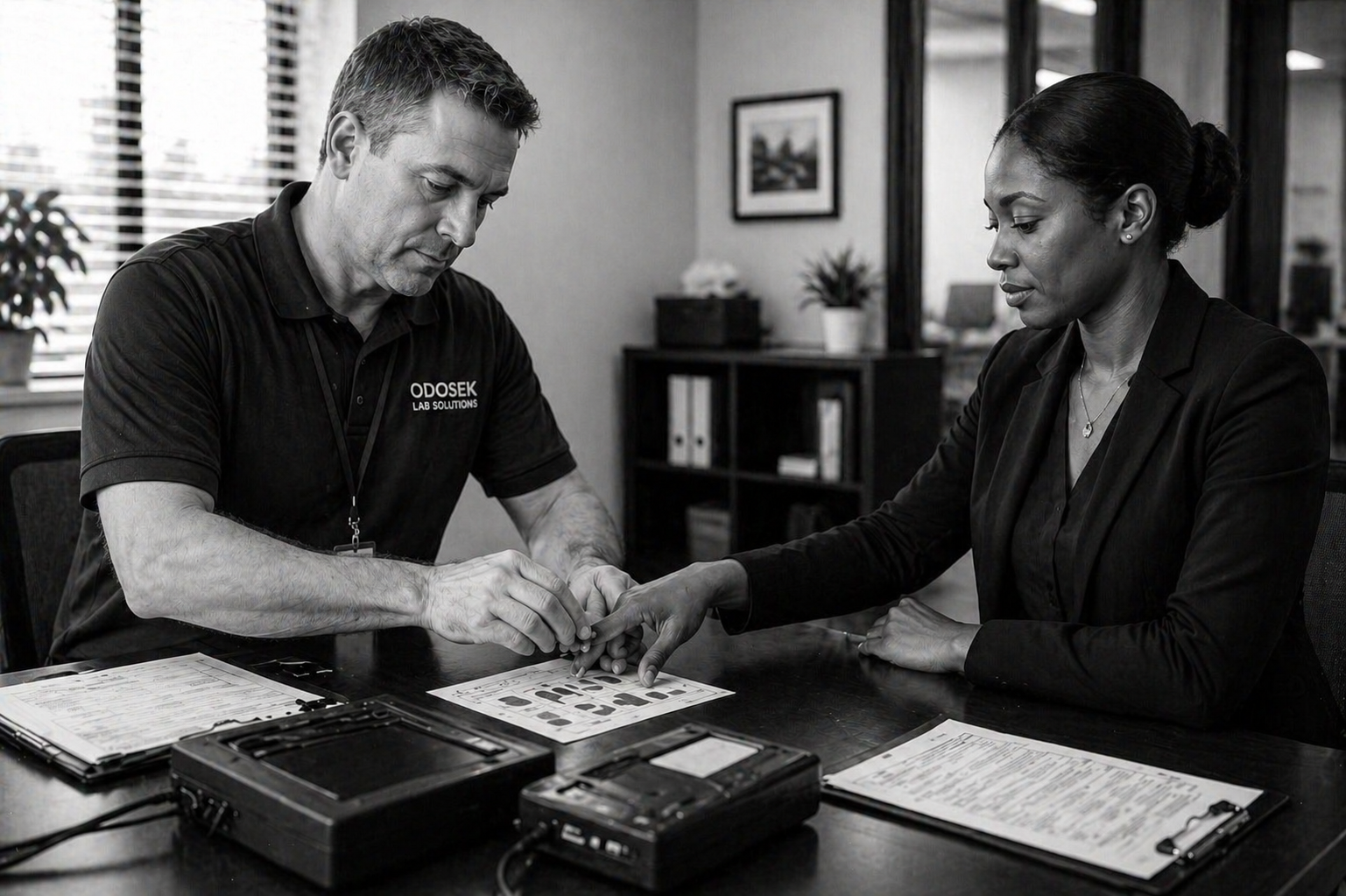 Mobile Fingerprinting Columbia SC — Odosek Lab Solutions