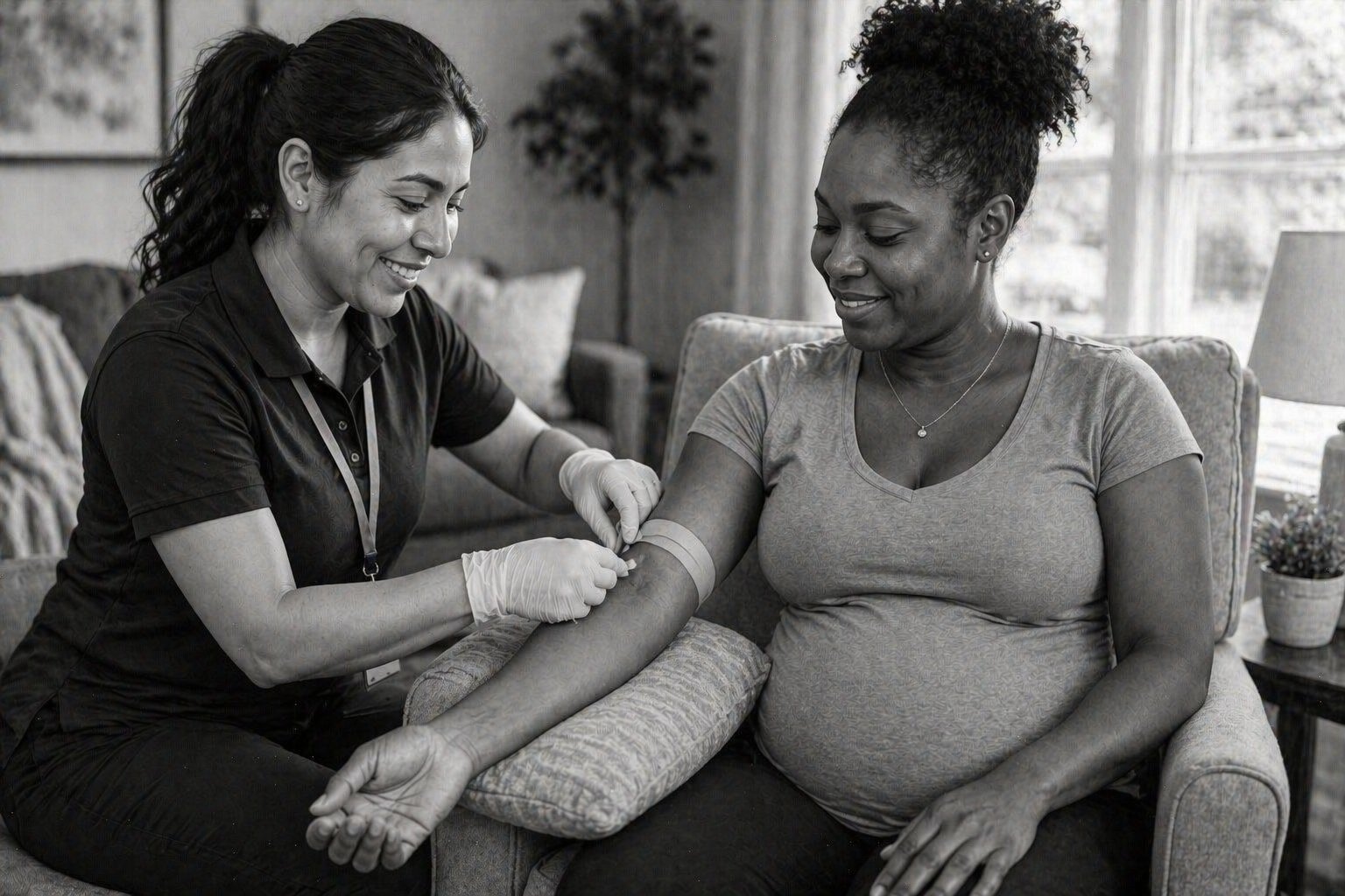 Gender reveal DNA blood draw at home — Odosek Lab Solutions Columbia SC