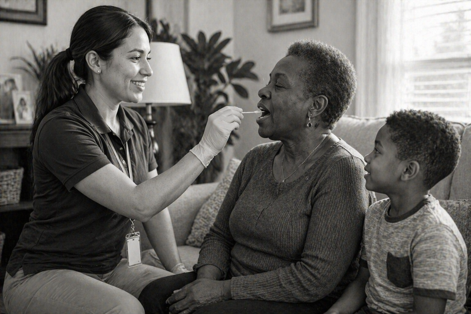 Grandparent DNA collection at home — Odosek Lab Solutions Columbia SC