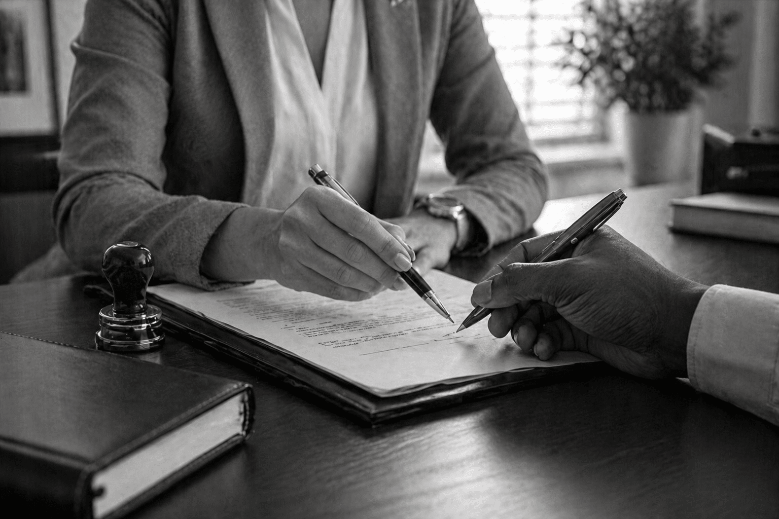 Mobile notary at Columbia SC home — Odosek Lab Solutions