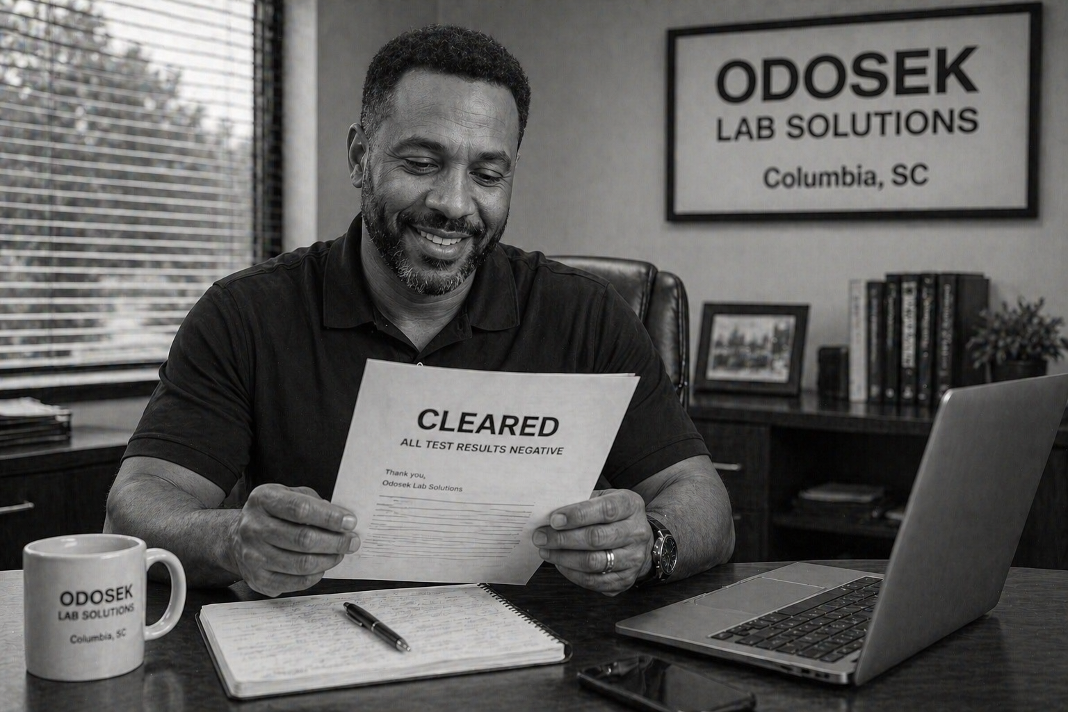 Non-DOT drug test results Columbia SC — Odosek Lab Solutions