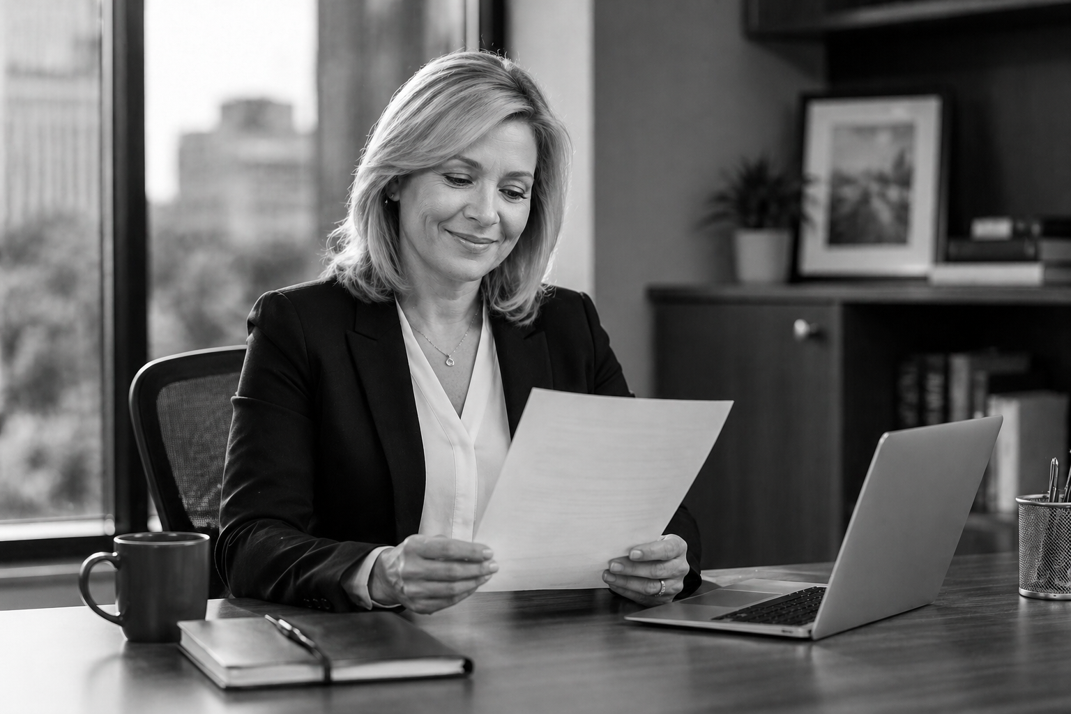 HR manager reviewing pre-employment drug test results — Odosek Lab Solutions Columbia SC