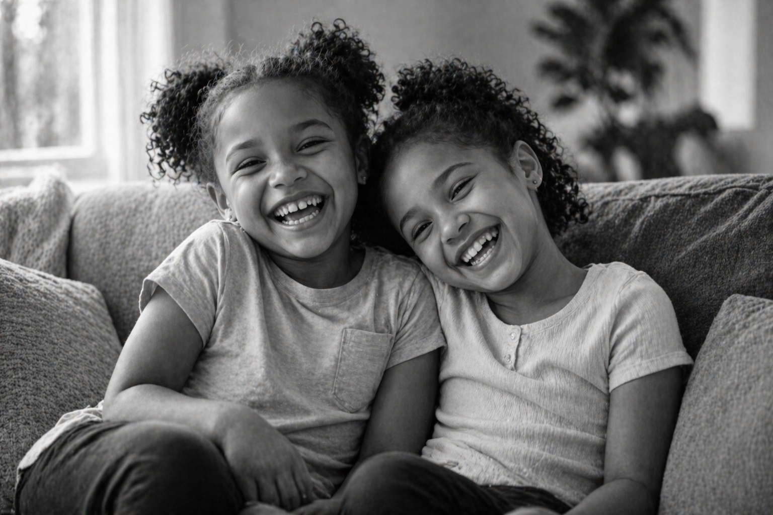 Twin children smiling — Odosek Lab Solutions twin zygosity DNA test Columbia SC